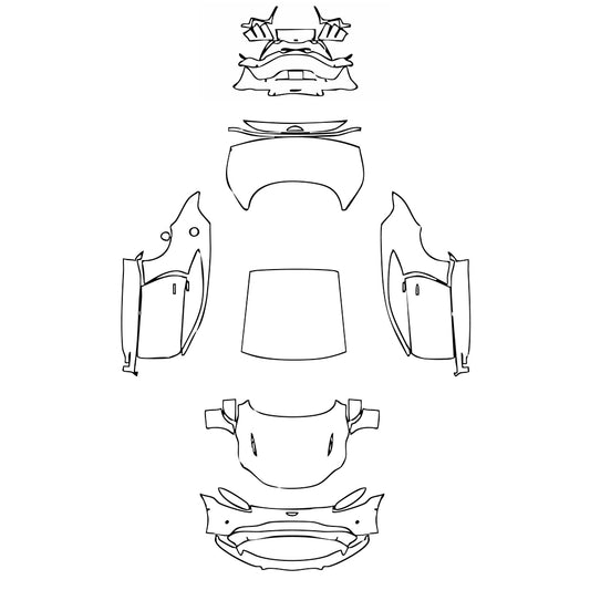 Pre-Cut PPF Aston Martin Vantage V8 Coupe 2021 - PPF-Kits