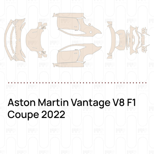 Voorgesneden PPF Aston Martin Vantage V8 F1 Coupe 2022