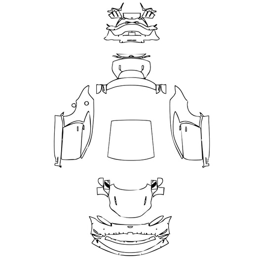 Pre-Cut PPF Aston Martin Vantage V8 F1 Coupe 2024 - PPF-Kits