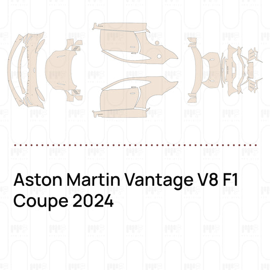 Voorgesneden PPF Aston Martin Vantage V8 F1 Coupe 2024