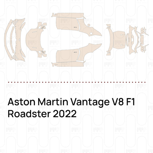 Voorgesneden PPF Aston Martin Vantage V8 F1 Roadster 2022