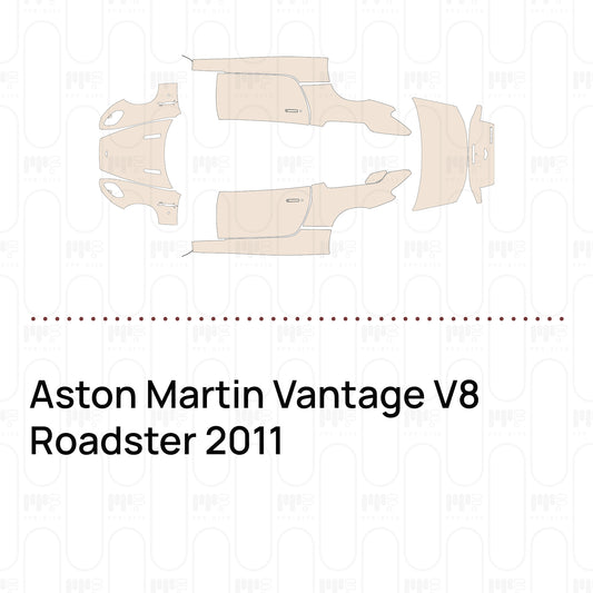 Voorgesneden PPF Aston Martin Vantage V8 Roadster 2011