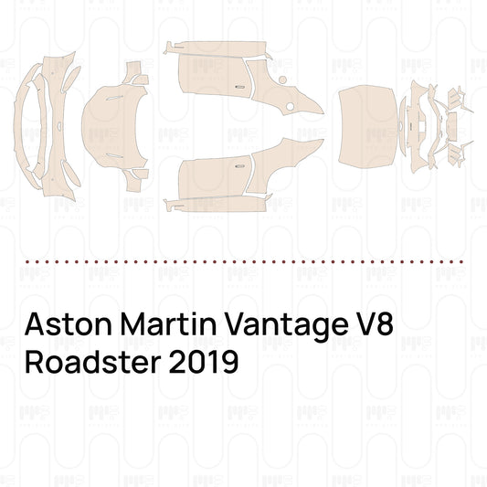Voorgesneden PPF Aston Martin Vantage V8 Roadster 2019