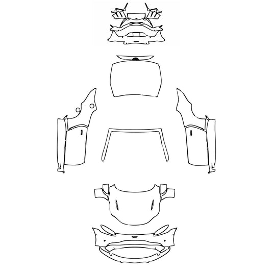 Pre-Cut PPF Aston Martin Vantage V8 Roadster 2021 - PPF-Kits