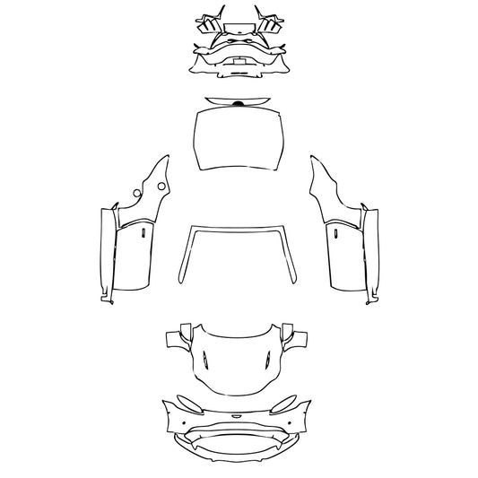 Pre-Cut PPF Aston Martin Vantage V8 Roadster 2024 - PPF-Kits