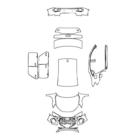 Pre-Cut PPF Audi A3 Limousine S-line 2023 - PPF-Kits