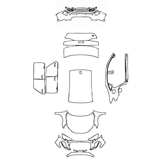Pre-Cut PPF Audi A3 Sedan S-line 2025 - PPF-Kits