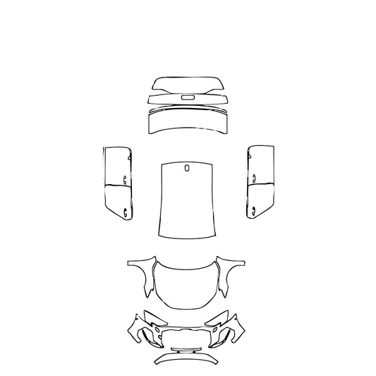 Voorgesneden PPF Audi A3 Sedan S3 2025