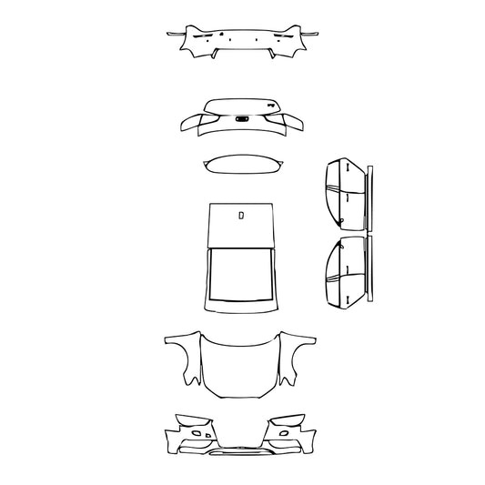 Pre-Cut PPF Audi A3 Sportback Base 2013 - PPF-Kits