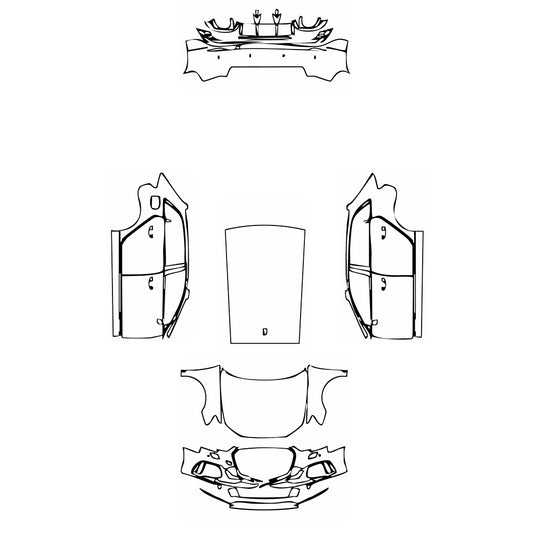 Pre-Cut PPF Audi A3 Sportback RS3 2018 - PPF-Kits