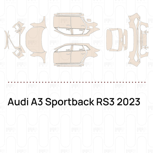 Voorgesneden PPF Audi A3 Sportback RS3 2023