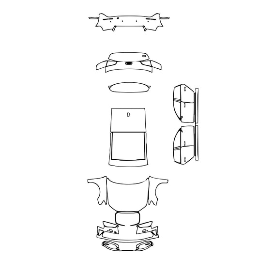 Pre-Cut PPF Audi A3 Sportback S-line 2013 - PPF-Kits