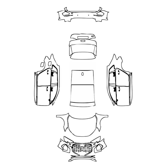 Pre-Cut PPF Audi A3 Sportback S3 2022 - PPF-Kits