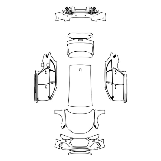 Pre-Cut PPF Audi A4 RS4 Avant 2025 - PPF-Kits