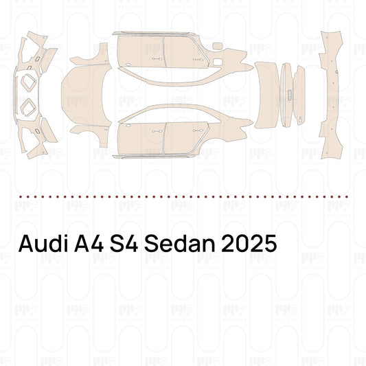 Voorgesneden PPF Audi A4 S4 Sedan 2025