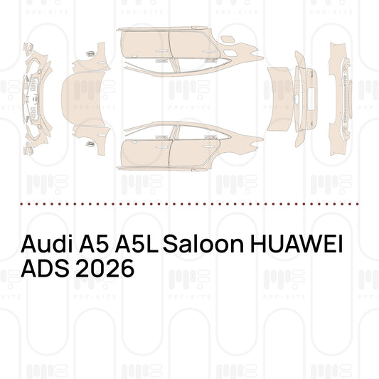 Voorgesneden PPF-lakbeschermingsfolie Audi A5 A5L Saloon HUAWEI ADS 2026