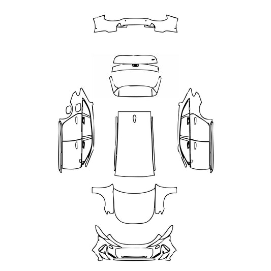 Pre-Cut PPF Audi A5 A5 Avant Base 2025 - PPF-Kits