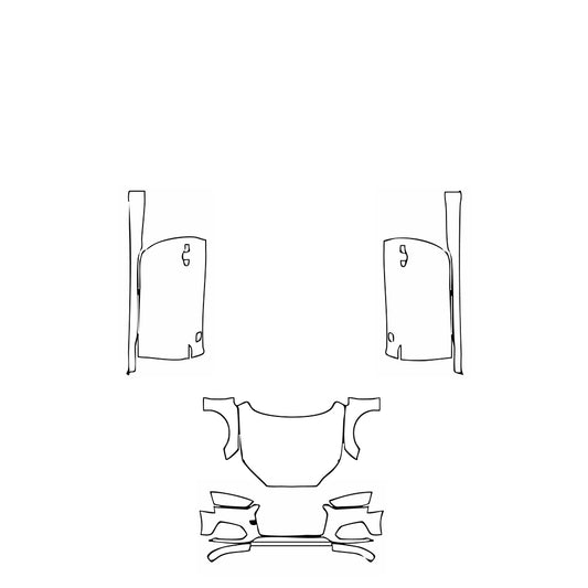 Pre-Cut PPF Audi A5 A5 Cabriolet Base 2017 - PPF-Kits