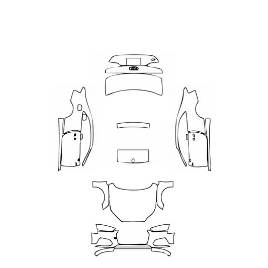 Pre-Cut PPF Audi A5 A5 Coupe Base 2020 - PPF-Kits