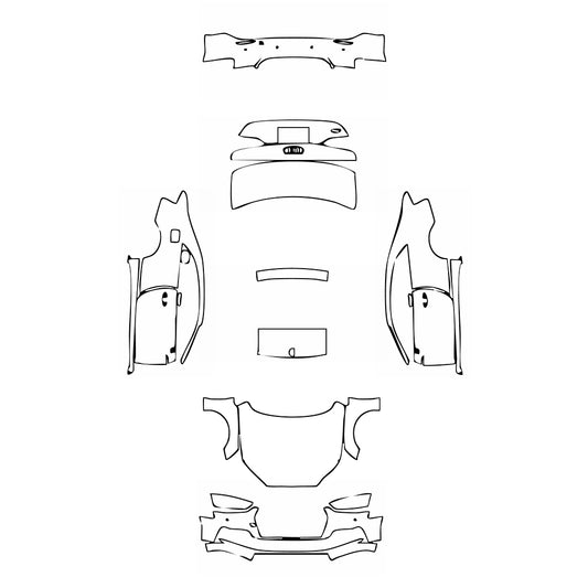 Pre-Cut PPF Audi A5 A5 Coupe S-line 2017 - PPF-Kits