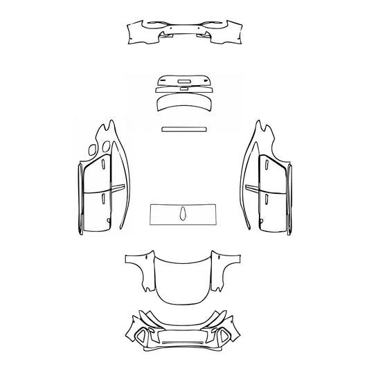 Voorgesneden PPF Audi A5 A5 Saloon S-Line 2025