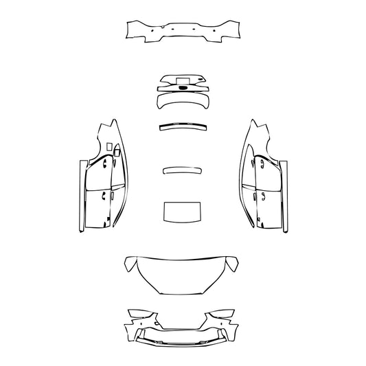 Pre-Cut PPF Audi A5 A5 Sportback Base 2023 - PPF-Kits