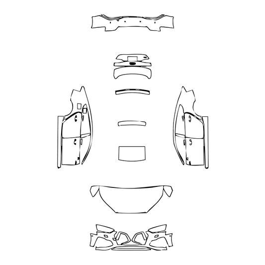 Pre-Cut PPF Audi A5 A5 Sportback S-line 2022 - PPF-Kits