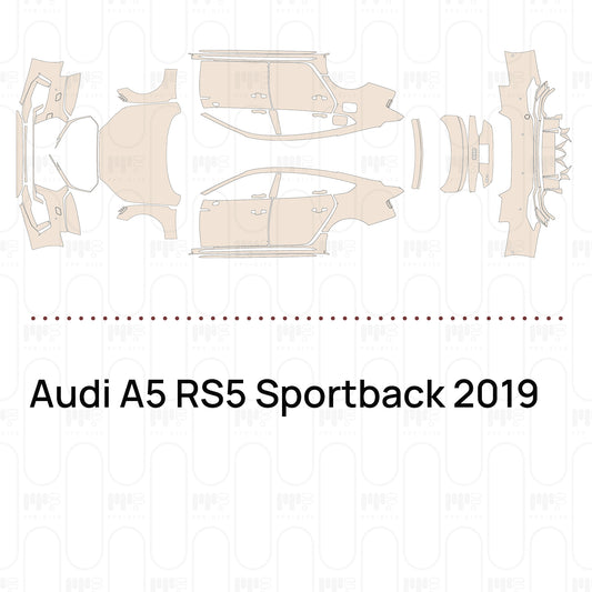 Voorgesneden PPF Audi A5 RS5 Sportback 2019