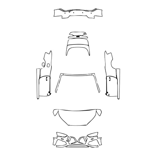 Pre-Cut PPF Audi A5 S5 Cabriolet 2024 - PPF-Kits