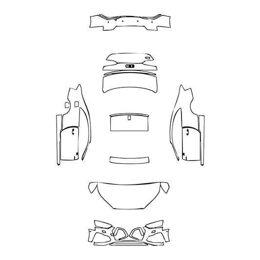 Pre-Cut PPF Audi A5 S5 Coupe 2024 - PPF-Kits
