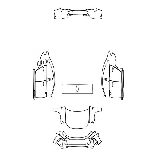 Voorgesneden PPF Audi A5 S5 Saloon 2025