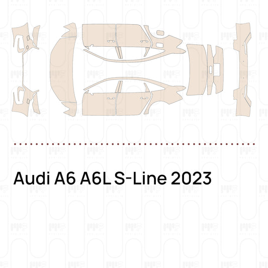 Voorgesneden PPF Audi A6 A6L S-Line 2023