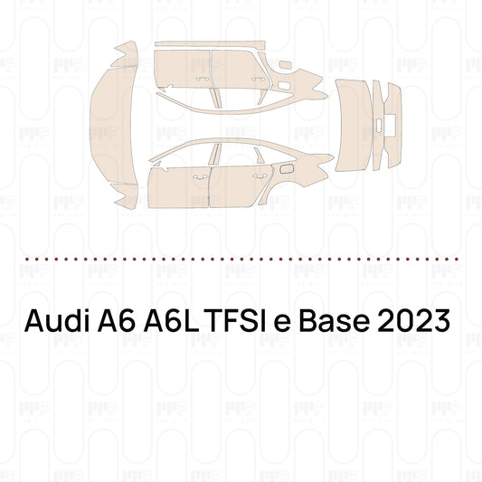 Voorgesneden PPF Audi A6 A6L TFSI e Base 2023