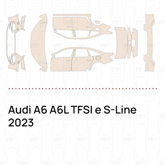 Voorgesneden PPF Audi A6 A6L TFSI e S-Line 2023