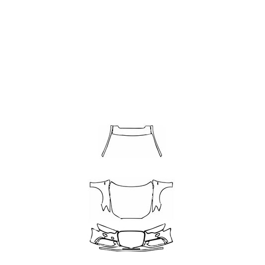 Pre-Cut PPF Audi A6 A6 Avant S-line 2012 - PPF-Kits