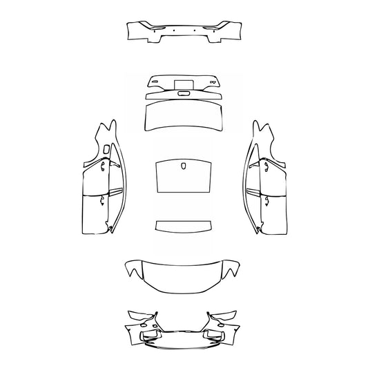 Pre-Cut PPF Audi A6 A6 S-line 2024 - PPF-Kits