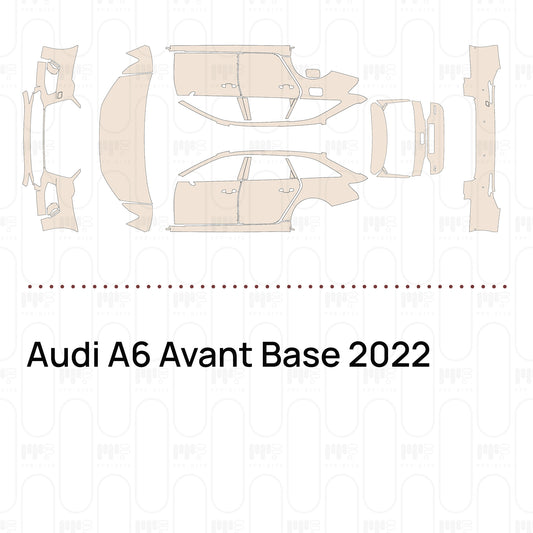 Voorgesneden PPF Audi A6 Avant Base 2022
