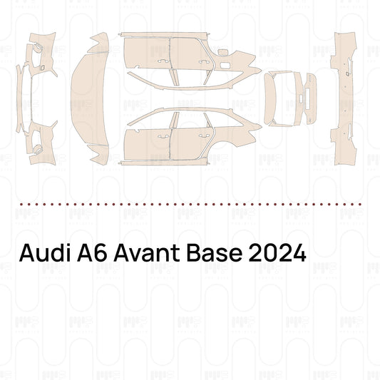 Voorgesneden PPF Audi A6 Avant Base 2024