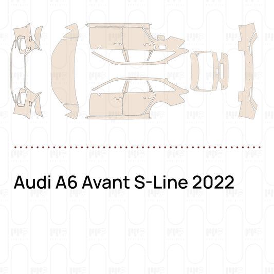 Voorgesneden PPF Audi A6 Avant S-Line 2022
