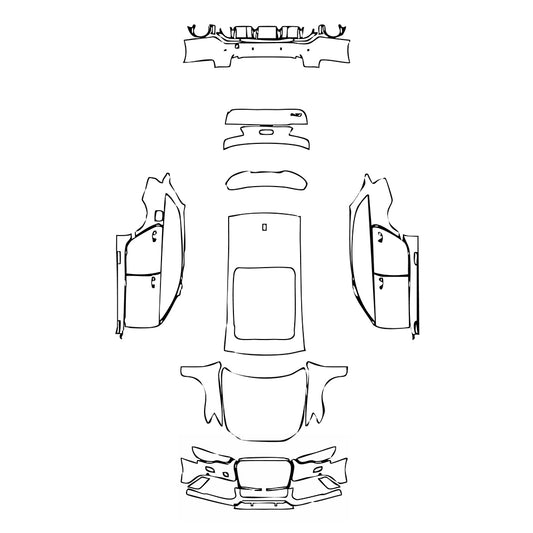 Pre-Cut PPF Audi A6 RS6 Avant 2013 - PPF-Kits