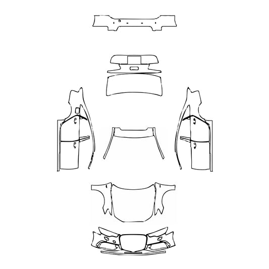 Pre-Cut PPF Audi A6 S6 2015 - PPF-Kits