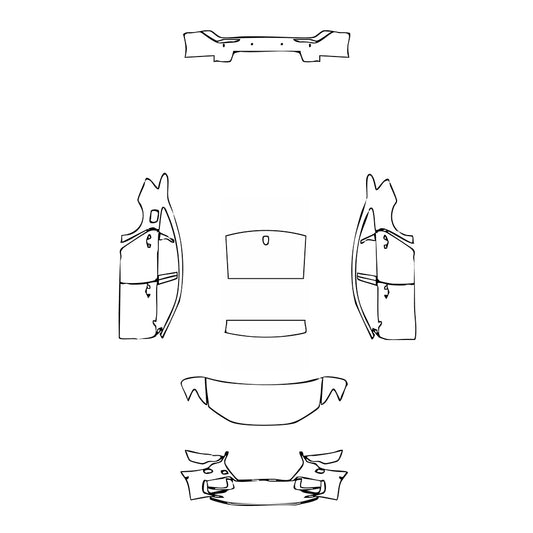 Pre-Cut PPF Audi A6 S6 2020 - PPF-Kits