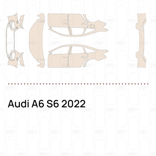 Voorgesneden PPF Audi A6 S6 2022