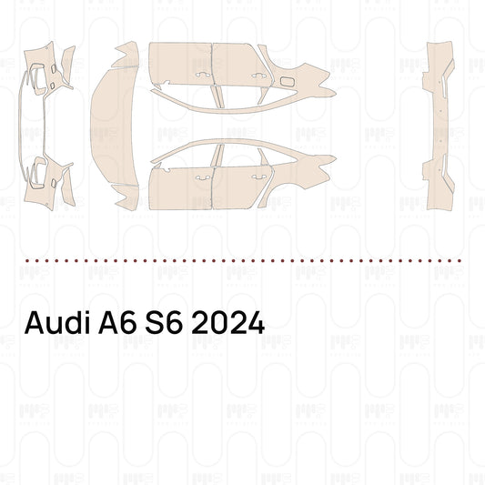 Voorgesneden PPF Audi A6 S6 2024