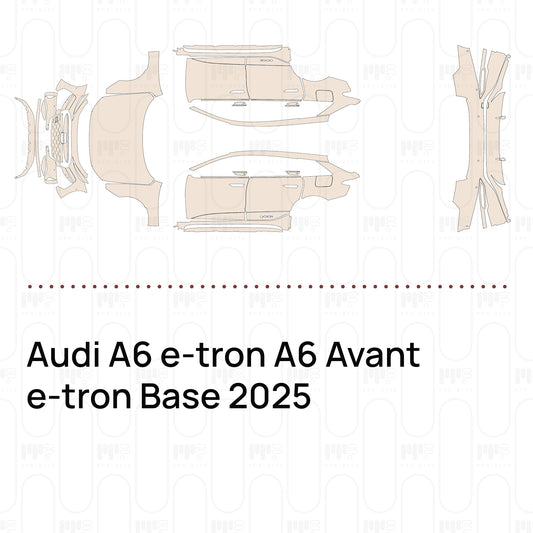 Voorgesneden PPF Audi A6 e-tron A6 Avant e-tron Base 2025