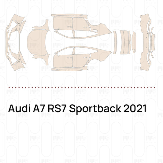 Voorgesneden PPF Audi A7 RS7 Sportback 2021
