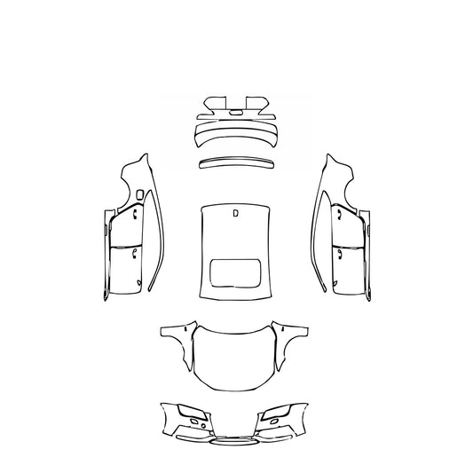 Pre-Cut PPF Audi A7 S7 Sportback 2015 - PPF-Kits