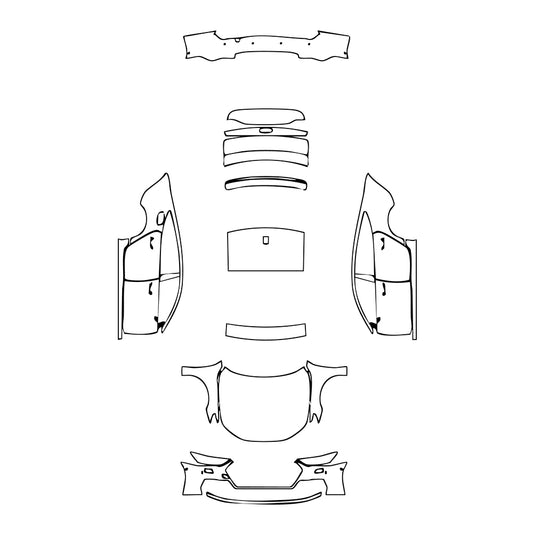 Pre-Cut PPF Audi A7 S7 Sportback 2019 - PPF-Kits