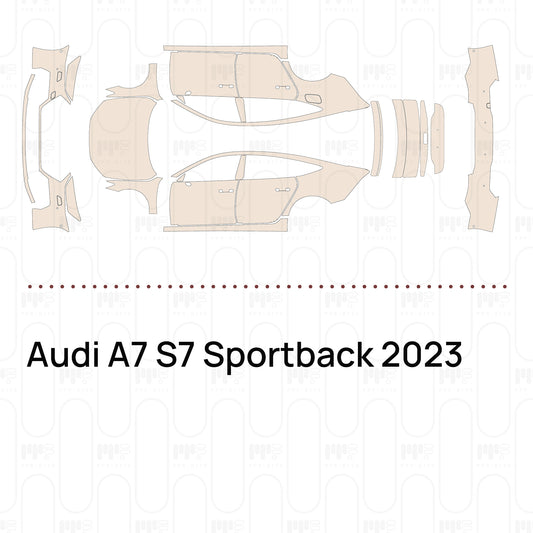 Voorgesneden PPF Audi A7 S7 Sportback 2023