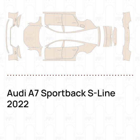 Voorgesneden PPF Audi A7 Sportback S-Line 2022
